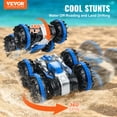 thumbnail image 2 of VEVOR Amphibious Remote Control Car Boat 2.4 GHz 4WD RC Boat Kids Adults Blue, 2 of 9