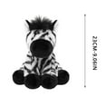 thumbnail image 3 of DAMAI Zebra Stuffed Animal Toys, 8 INCH Soft and Plush Huggable Stuffed Animals, Realistic Animals Gifts, Cute Soft Giraffe Animal Toy for All Age, 3 of 5