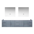 thumbnail image 2 of Dark Grey Double Bath Vanity 84 In. W X 22 D With Mirrors - 6 Drawers, 2 Compartments, Open Cabinet For Spacious Storage Space, 2 of 4