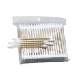 thumbnail image 1 of FELTECHELECTR 400 bastoncillos de algodón de doble punta, redondos y puntiagudos, multiusos para limpieza de maquillaje y belleza., 1 of 6