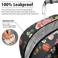 thumbnail image 5 of Womens Pioneer Flower Floral Print Pattern Lunch Box for Work,Insulated Lunch Bag for Women,Loncheras Para Mujer,Leakproof Adult Lunch Bag for Work,Beach,Travel,Picnic,Camping, 5 of 7