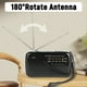 thumbnail image 2 of Radio Portátil de Bolsillo FM AM con Conector para Auriculares, Ideal para Emergencias, Huracanes, Correr, Caminar, Ir A Casa, Color Plateado., 2 of 5