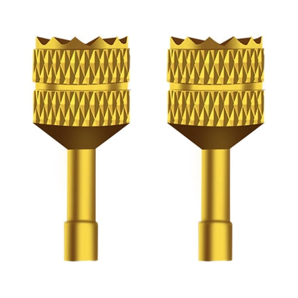 Ndcxsfigh Joystick Rocker Thumb Sticks para DJI Mini 3 Pro Drone Accesorios (Oro)