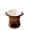 Coffee, variant on Ouuluon Christmas Chocolate Fondue Mug Set, 200ml Ceramic Melting Pot with Forks and Warming Base for Holiday Party