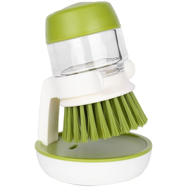 Brosse Paume Givrée Distributrice de Savon avec Plateau d'Égouttement