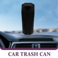 thumbnail image 4 of Car Trash Can Car Trash Can Cup Holder Rhinestone Storage Container Auto Trash Can, 4 of 9