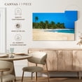 thumbnail image 5 of Elephant Stock White Shores Of Flamenco Beach Wall Art - Horizontal Canvas Wall Art - Living Room Wall Decor - Places Canvas - Blue And Turquoise Decor - 45" x 30", 5 of 8