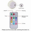 thumbnail image 6 of DUNCHATY 3-Pack Multicolor Flameless LED Candles, Remote Control & Timer, Glass Encased for Holiday Tables, Party, and Dining Decor, 6 of 8
