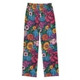 thumbnail image 2 of FORMRS Kids Pajama Pants with Pockets Size 9-10Y Boys Lounge Sleep Bottoms, Charming Floral Pattern, 2 of 8