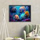thumbnail image 2 of Con Cuentas Cuadradas 5D DIY Peces Aguas Profundas 40x30cm, 2 of 9