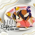 thumbnail image 3 of 100-pack Floral Napkins, Guest Disposable Dinner Napkins - 2 Ply for Tea Party Decor, Hand Towels - Crown Display, 3 of 6