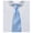Baby Blue, variant on Men's Slim Stripe Tonal 2.5 inch Wide Neck Tie - Tan