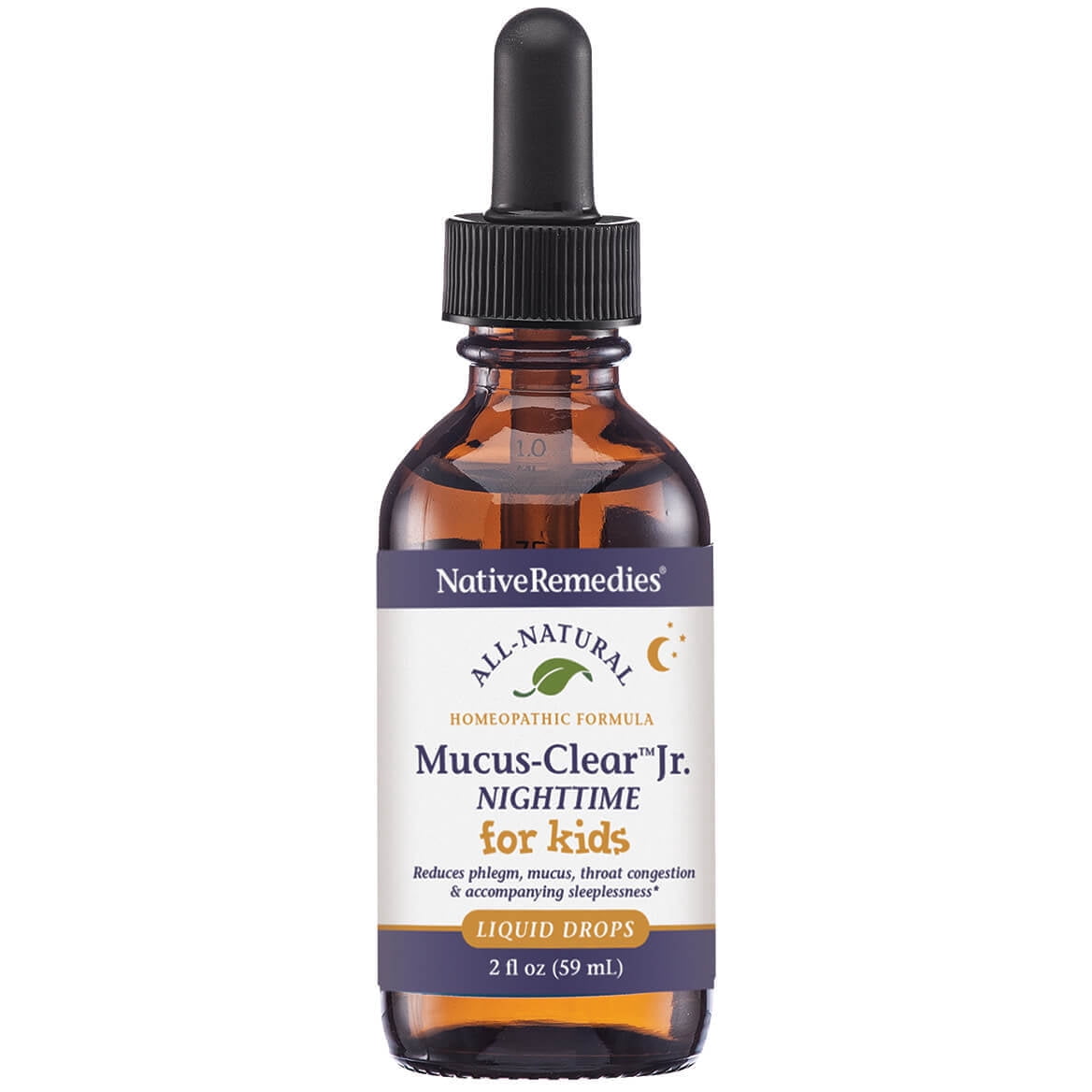 NativeRemedies Mucus-Clear Jr. ComboPack for 24 Hour Relief of Mucus & Phlegm Congestion in Children, 59 ml