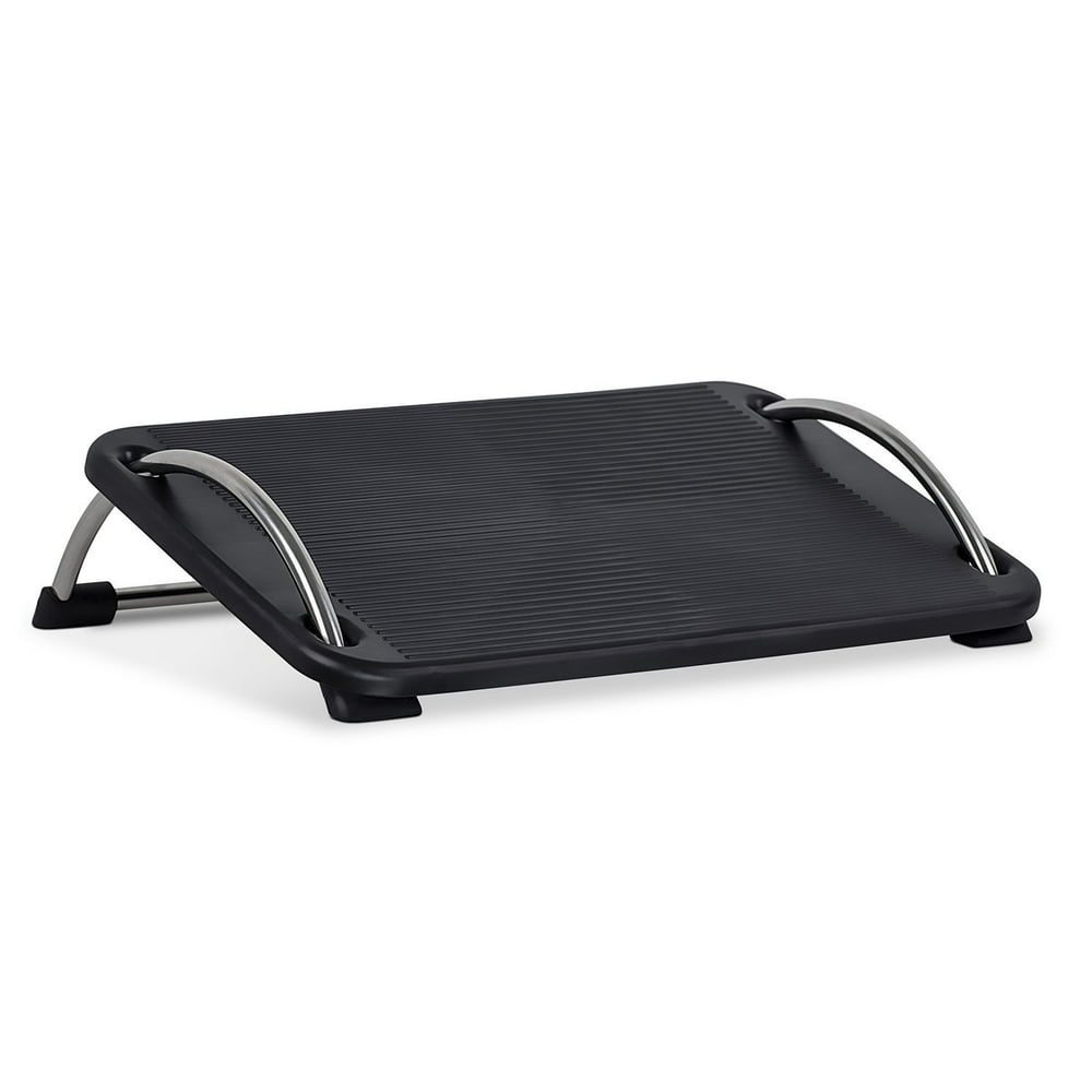 MountIt! Under Desk Footrest Adjustable Angle and Height Office Foot Rest 18"x14" (MI7803