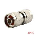 thumbnail image 1 of N Macho a UHF Macho PL-259 PL259 Conector RF Coaxial Adaptador coaxial Reemplazo del Conector 1/2/4/6 Piezas Kearding TX1023-03, 1 of 2