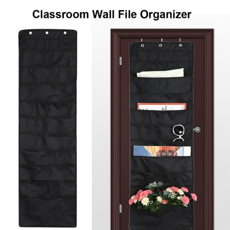 Dilwe Hanging File Organizer Wall File Organizer With 10 Storage