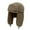 Khaki, variant on Lolmot Women Winter Cozy Plush Ushanka Russian Hat Windproof Full Hood Earflap Hat Warm Cold Proof Ski Hunting Cycling Trapper Hats