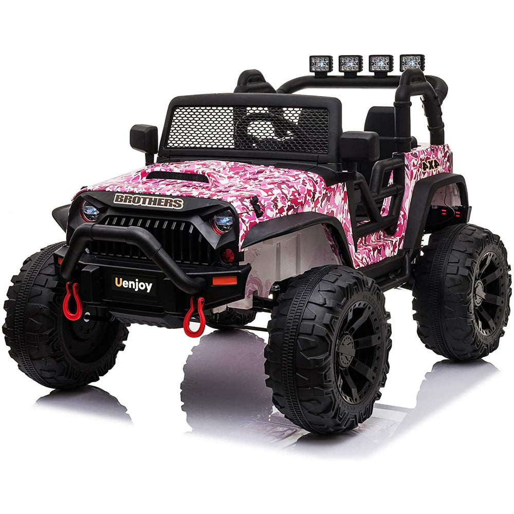 Uenjoy 12V Kids Ride on Toys Electric BattryPowered RideOn Truck Car