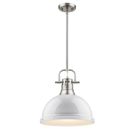 

Golden Lighting Duncan 1 Light Pendant with Rod