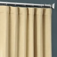 thumbnail image 4 of HPD Half Price Drapes Millet Faux Linen Room Darkening Curtains for Bedroom & Living Room Curtains (1 Panel), Door & Window Curtains 108 inches long, Rod Pocket Curtains & drapes, 50W X 108L, 4 of 7