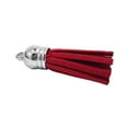 thumbnail image 3 of 28 Pieces Keychain Charms Creative Delicate Keyring Pendant Tassels Simple Handbag Decor Tassel Craft Decoration DIY Accessory Dark red, 3 of 8