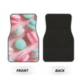 thumbnail image 2 of Fotbe Pastel Macarons Delight Juego de 4 Tapetes para Auto con Estampado – Alfombrillas de Goma Reforzada, Diseño Antideslizante, Protección para Todo el Año – Vehículos, Autos, Camionetas y SUVs, 2 of 7