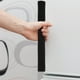 thumbnail image 1 of unbranded 2Ud Protectores Para Manijas De Refrigerador Negros Fáciles De Limpiar Para Cocina, 1 of 6