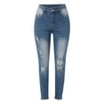 thumbnail image 5 of Womens Jeggings Women High Waisted Blue Jeans Women's Stretch Jeans Comfy Jeans for Women, 5 of 8