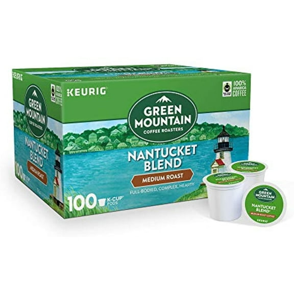 Green Mountain Coffee Roasters Nantucket Blend Keurig K-Cup Pods Coffee, Medium Roast, 33.1 Ounce