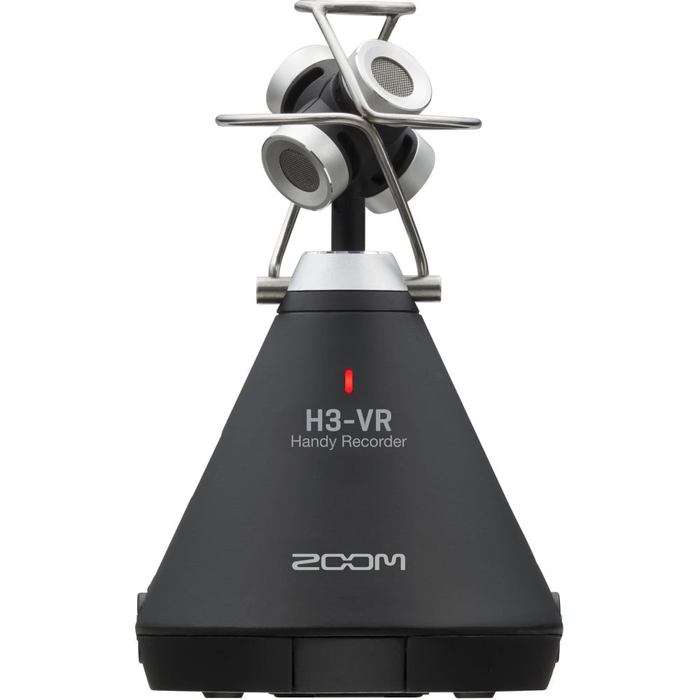 Zoom H3-VR 360° Audio Recorder Records Ambisonics with Accessories