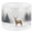 Color 1, variant on Snow Linen Drum Lampshades Winter Scene Snowy Tree Landscape Wildlife Elk Frozen Deer 13"x13"x10" Light Shade for Table Lamps Floor Lamps Drum Lamp Shades Lampshade Replacement Assembly Required