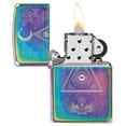 thumbnail image 4 of Zippo Eye of Providence Design Multi Color Pocket Lighter, 4 of 7
