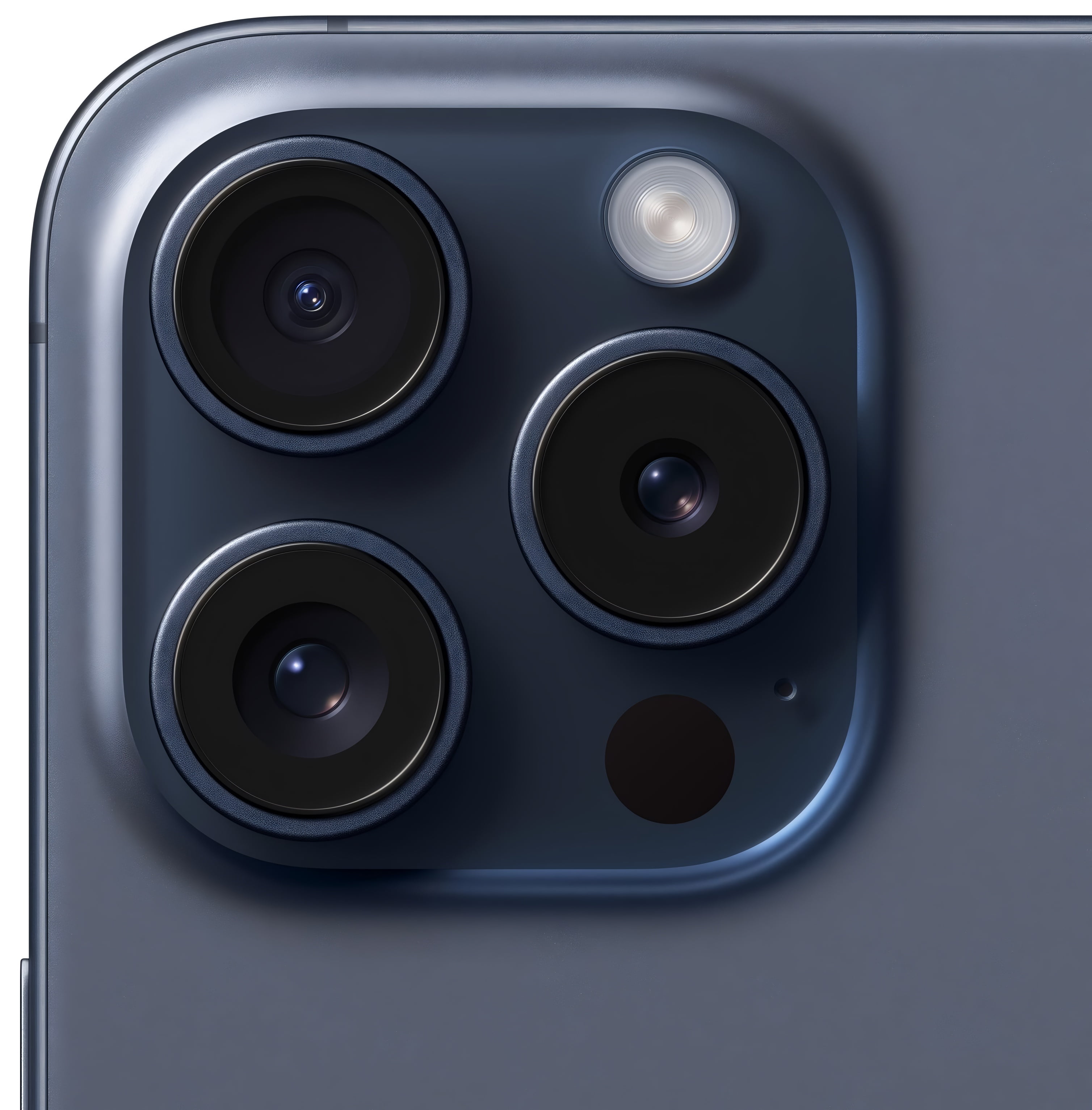 Refurbished Apple iPhone 15 Pro - 256GB – Blue Titanium – 48MP