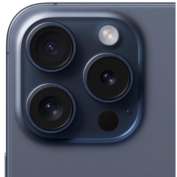Refurbished Apple iPhone 15 Pro - 128GB – Blue Titanium – 48MP