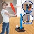 thumbnail image 4 of Ounissouiy Bate de béisbol ligero para divertirse al aire libre y mejorar las habilidades de bateo Accesorios de entrenamiento de béisbol Juegos de césped Bate de pelota (rojo) 40CM, 4 of 6