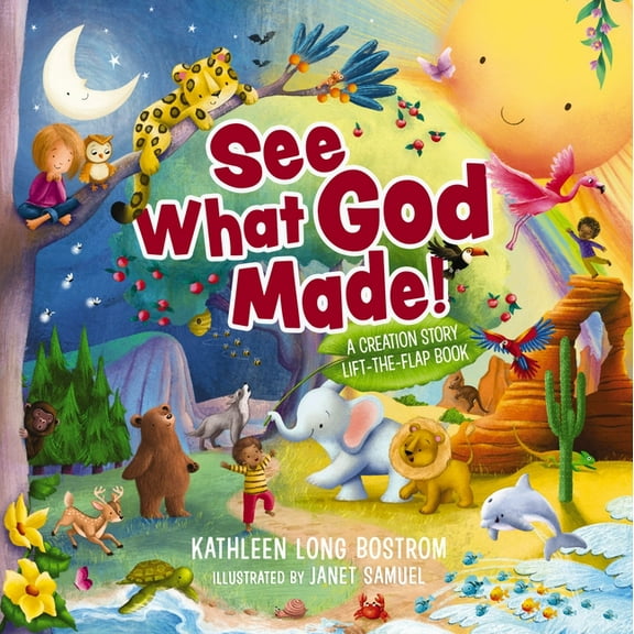 See What God Made!: A Creation Story Lift-The-Flap Book, (Board Book)