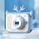 thumbnail image 1 of Mini cámara juguetes cámara de vídeo digital fotografía de dibujos animados (doble azul blanco) Sywqhk Para estrenar, 1 of 8