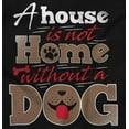 thumbnail image 2 of House Not Home Without A Dog Pet Lover Zip Hoodie Sweatshirt Women Brisco Brands X, 2 of 6