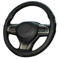 thumbnail image 5 of XUKEY Silicone Car Steering Wheel Cover Universal Anti-Slip Waterproof Black 14"-15" Fit for Cars,SUV, 5 of 10
