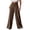 Coffee, variant on Wide Leg Pants for Women Work Business Casual High Waisted Dressy Pants Flowy Trousers Office