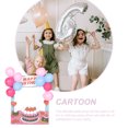 thumbnail image 4 of 1Pcs 66x51cm Multi Color Paper Rectangle Photo Booth Frame For Birthday Party And Social Media Profile Use, 4 of 8