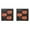 B, variante sur Autocollants Squelettes de Sorcière pour Réfrigérateur Halloween Ensemble Décoratif pour Maison Cuisine Fête 6 Pcs