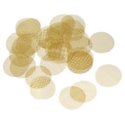 Uxcell 0.63'' Diameter Pipe Screens for Pipe Filter Brass, 30Pack