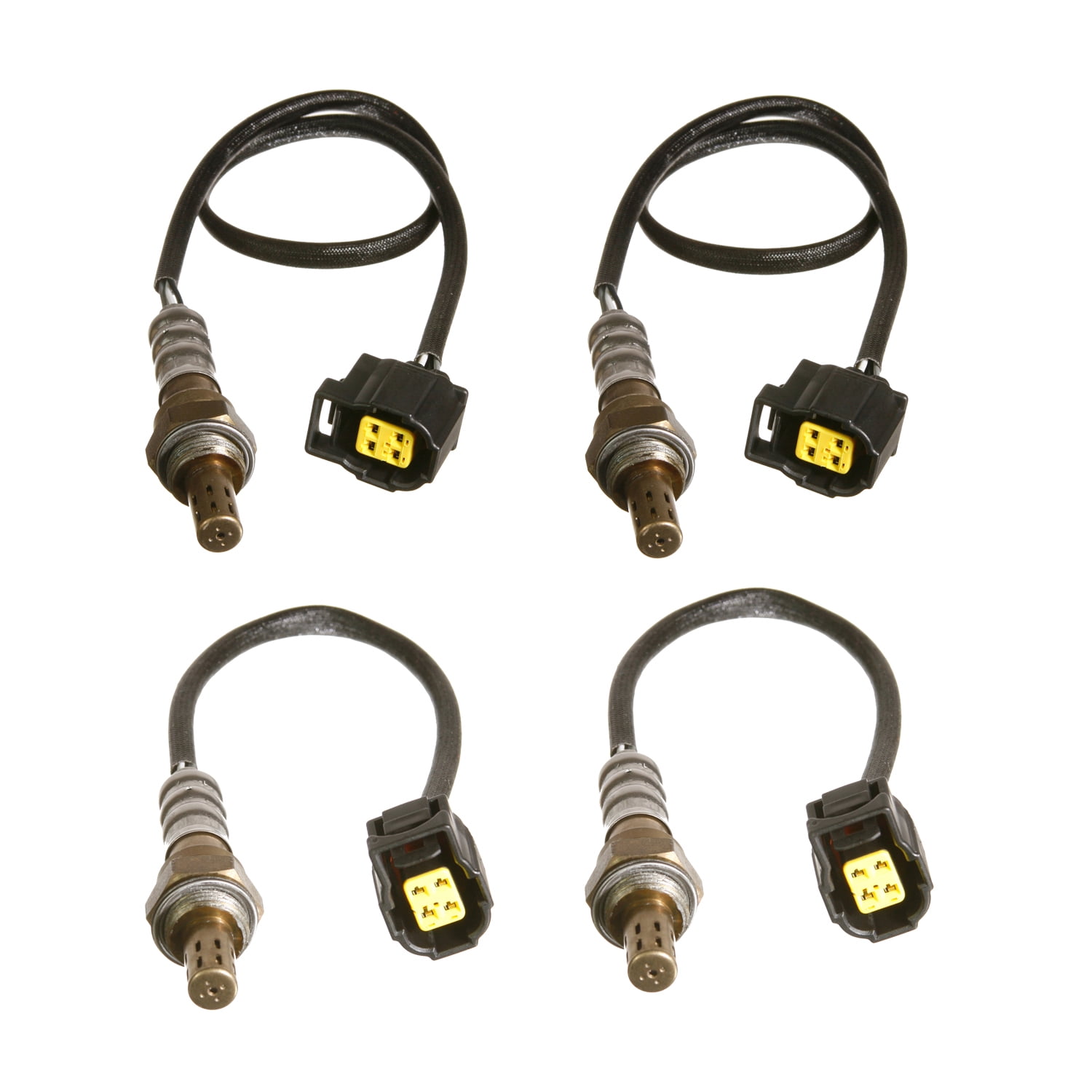 Maxfavor 4Pcs O2 Oxygen Sensor for Dodge Ram 2500 3500 Pickup 5.7L 2006 2005 Upstream + Downstream