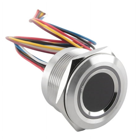 

R503 Circular Round RGB Ring Indicator LED Control DC3.3V MX1.0-6Pin Capacitive Fingerprint Module Sensor Scanner 19Mm