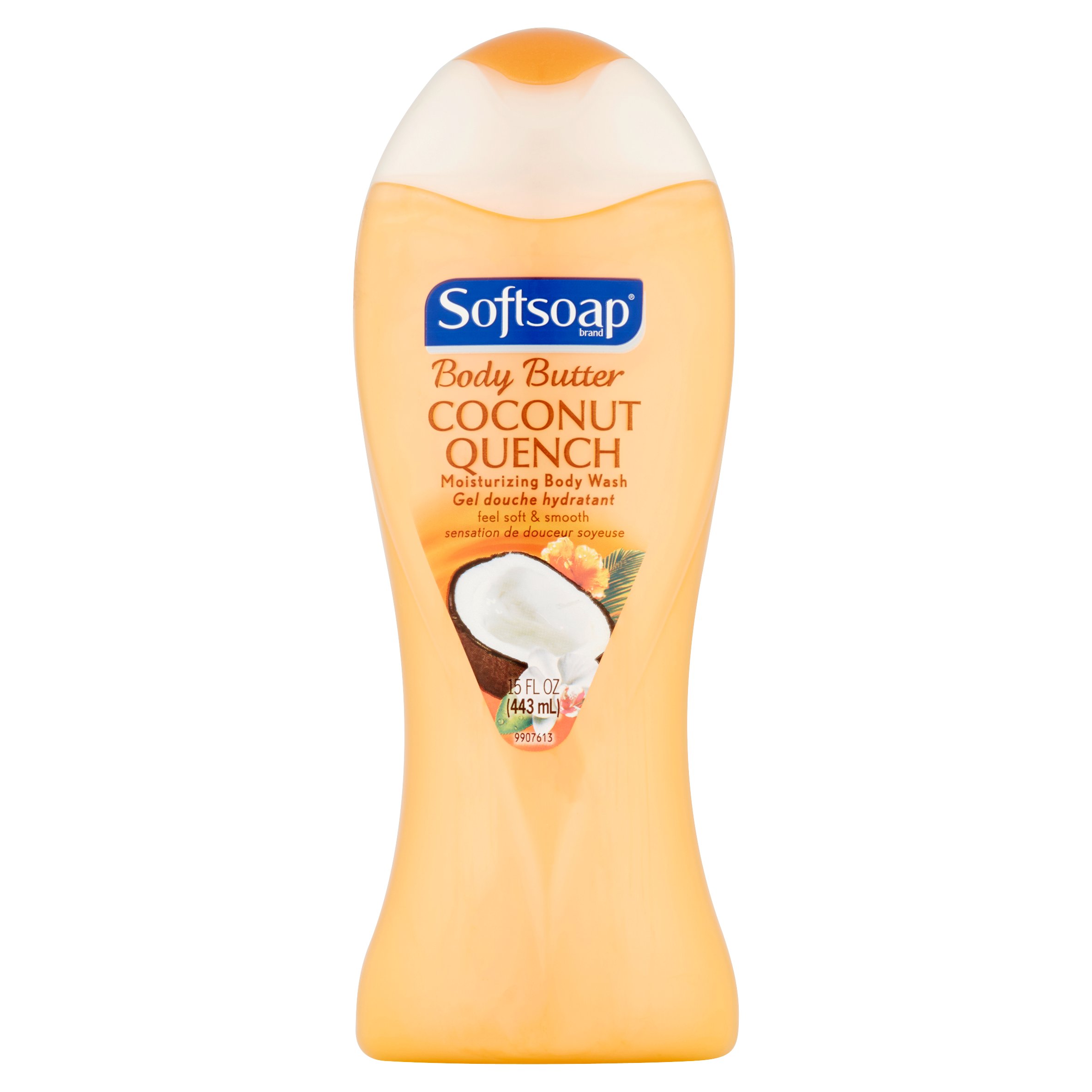 Softsoap Moisturizing Body Wash, Coconut Quench, 15 Ounce