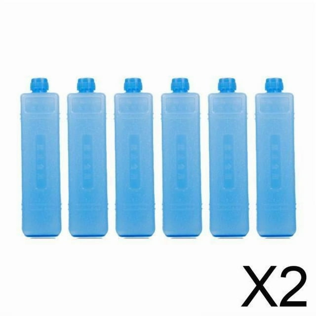Bloques de hielo,Bloques de hielo Paquete de hielo refrigerante para bolsa térmica Nevera portátil,Paquetes de bloques de hielo para congeladores de cajas de hielo,Paquetes de congelación