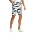 thumbnail image 4 of INSPIRE CHIC Polka Dots Shorts for Men's Summer Business Flat Front Dress Golf Shorts White 38, 4 of 5