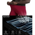 thumbnail image 7 of BUYJYA 3Pack Men's Athletic Pants Gym Tights Mens Leggings for Sports Yoga Workout Clothes, 7 of 7