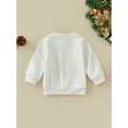 thumbnail image 5 of Douhoow Unisex Baby Girls Boys Christmas Santa Pullover Long Sleeve Xmas Sweatshirt, 5 of 8